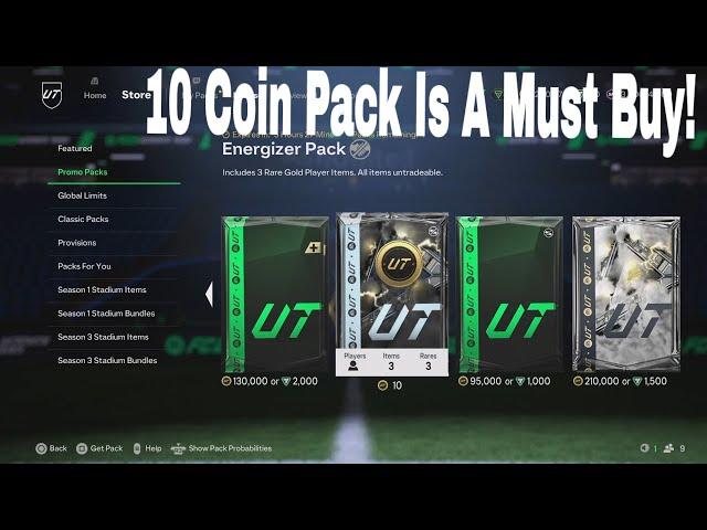 10 Coin Packs Are A Must Grab! FC 25 Ultimate Team!