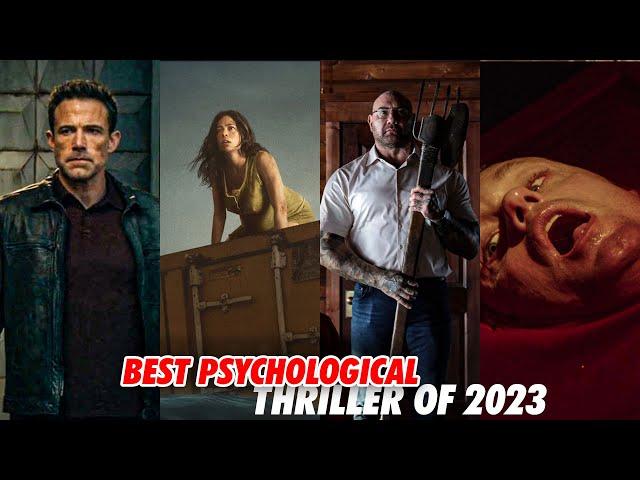 10 Best Psychological Thriller Movies of 2023 | New Thriller Movies on Netflix, Prime Video, HboMax