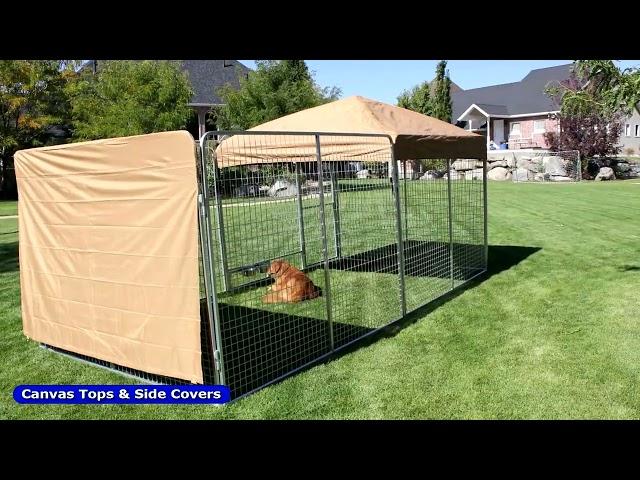 Complete Standard Welded Wire Dog Kennel
