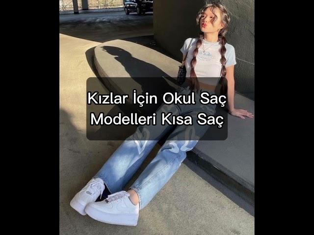 Kızlar İçin Okul Saç Modelleri#keşfet#shorts