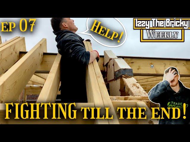 I'm running out of TIME!! | IzzyTheBricky Weekly Ep07 #vlog #renovation #extension