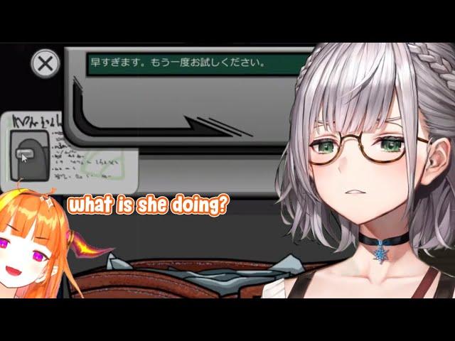 Danchou vs  Swipe Card - Hololive Among Us [Hololive ENG Sub - Shirogane Noel]