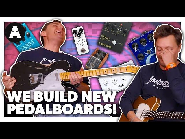 Lee & Pete Build New Pedalboards!