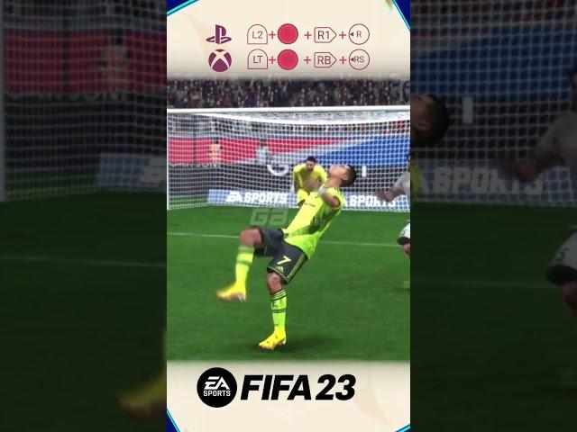 FIFA 23 | BICYCLE KICK TUTORIAL #fifa #fifa22 #fifa23 #goalbg #shorts  #viral