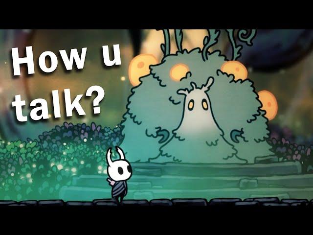 How can Moss Prophet speak while infected? | Hollow Knight Lore #Shorts