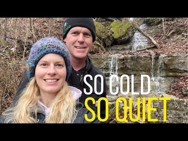 Winter Super C RVing (Ice Hiking&Ringing In The New Year!)