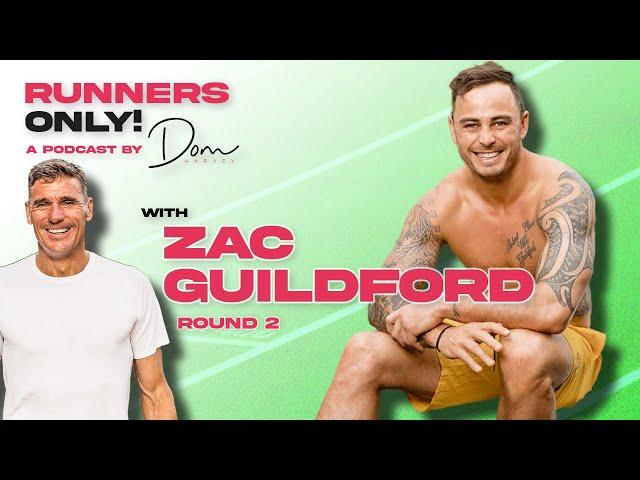 Zac Guildford former All Black released from home detention || Runners Only! Podcast with Dom Harvey