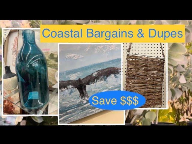 HOBBY LOBBY QUALITY FINDS || DUPES || COASTAL DECOR #interiorstyling #decorinspo #bargains