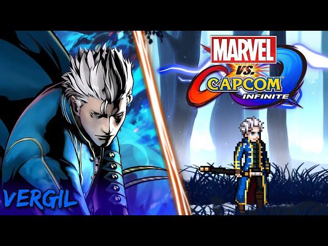 Mugen char Vergil by BloodBathAnime V2 + Edit DirectX by Dark Night
