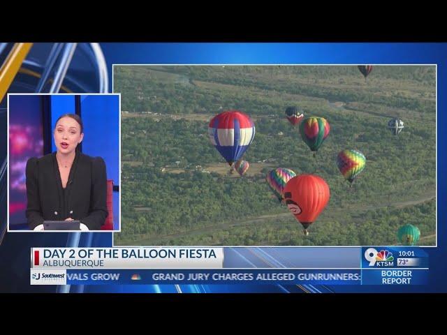 Albuquerque International Balloon Fiesta brings colorful displays to the New Mexico sky