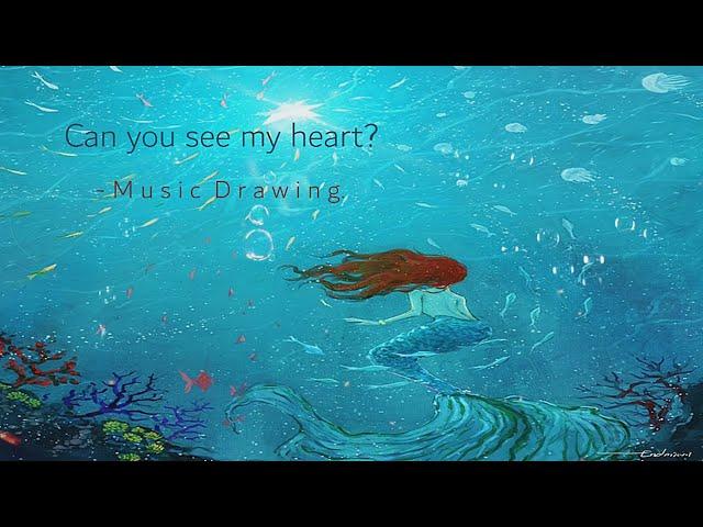 "I hope my heart is with you" Beautiful fantasy sleep music - The Little Mermaid's love story..