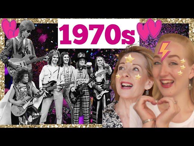 70s British Glam Rock & Glitter Rock | Seventies Glam Rock Music scene