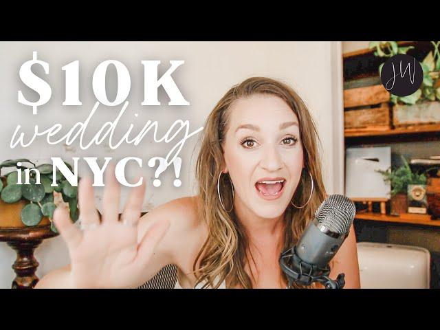 Can I Plan a $10k Wedding in NYC?!? Watch me WORK 