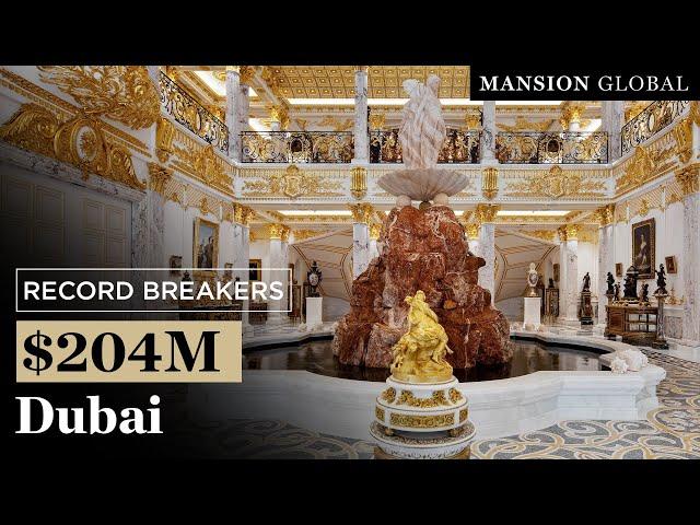 Dubai’s Most Expensive Home Is More Than US$200 Million | Record Breakers