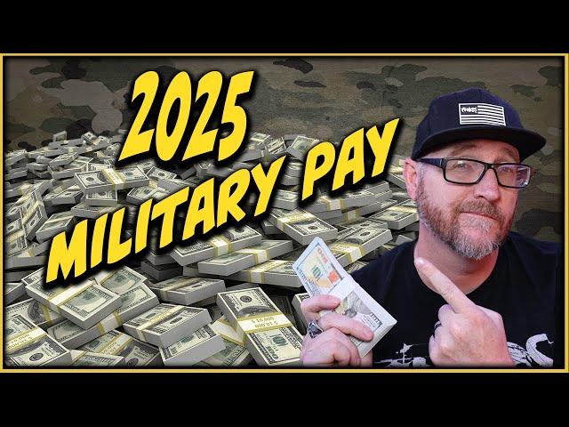 Joining the military in 2025?  How much will I make?