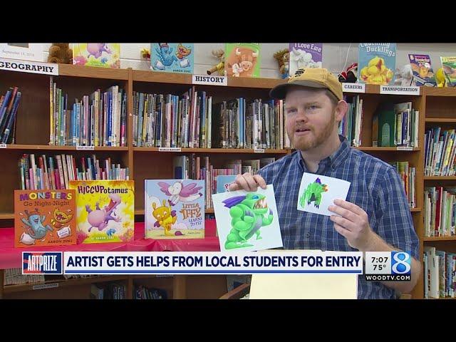 Monster validation: ArtPrize artist showcasing kids' art