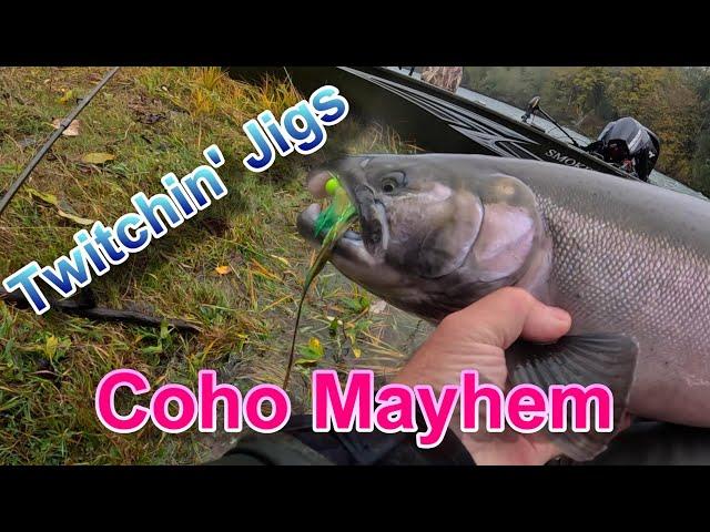 Cowlitz River Coho Twitching Jigs