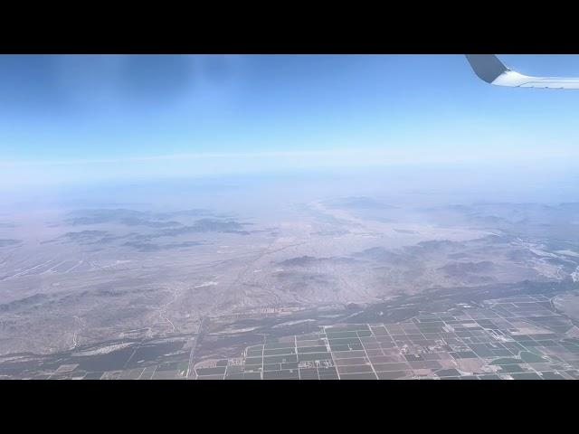 Take off from Phoenix Sky harbor International Airport