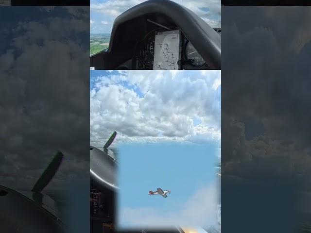 Pilot's Wild Mid-Air Maneuver: Adventure Above the Clouds!