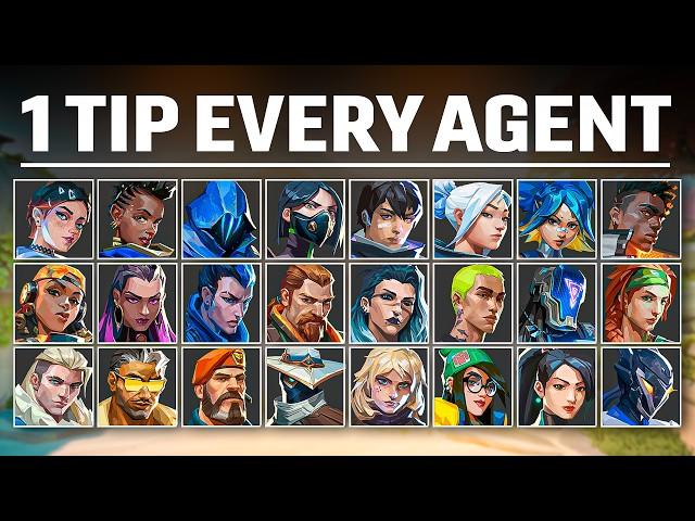 *NEW* 1 Tip For EVERY Agent in Valorant!