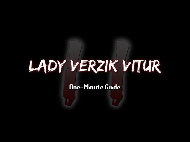 Verzik P2 - OSRS One Minute Guide