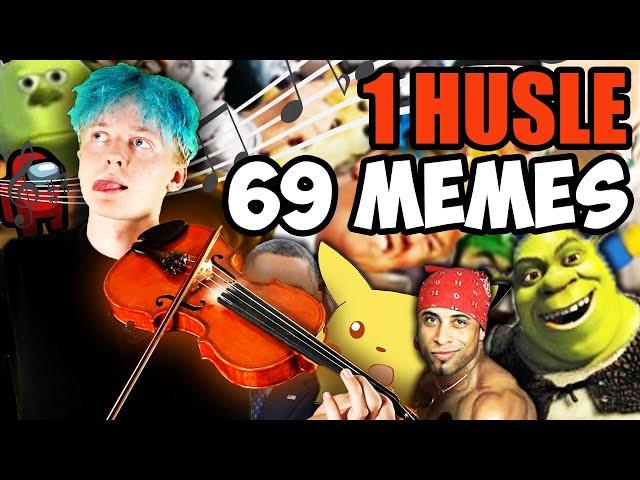 69 MEME SONGS on VIOLIN