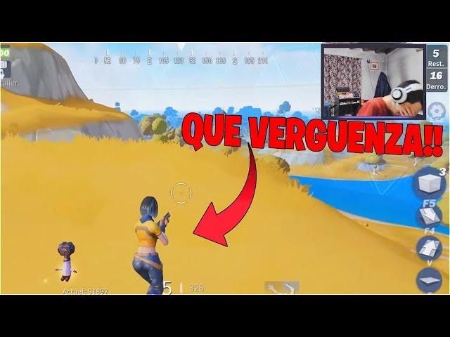 REACCIONANDO A MI PRIMER PARTIDA DE CREATIVE DESTRUCTION *muy noob* | ByHuntex