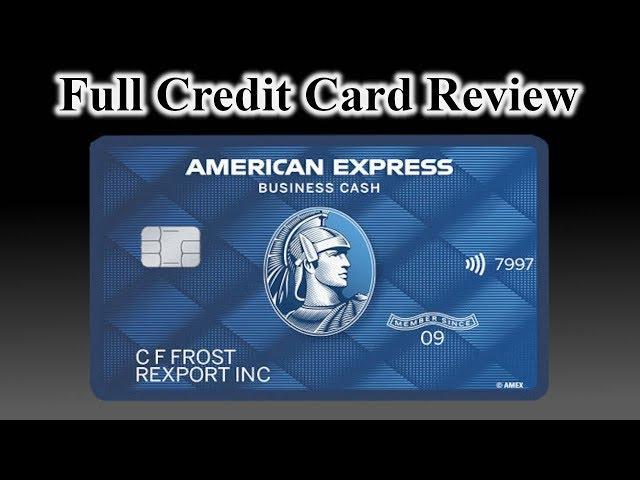 Credit Card Review: American Express Blue Business Cash Card