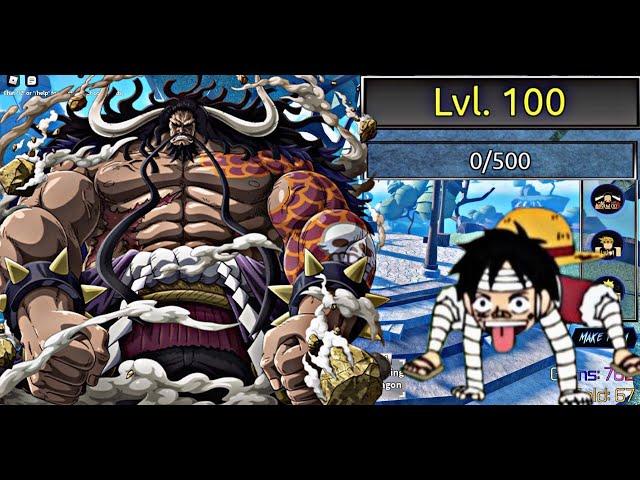 (CODES) LVL.100 Kaido Legendary Showcase in Anime Mania