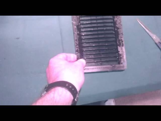 DIY cheap filter pad