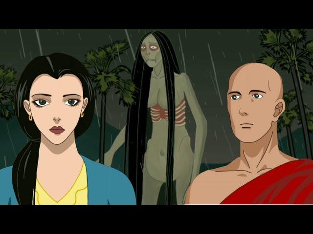 " ဘုန်းကြီးကိုမှ စော်ကားမိသူ " | CKO Ghost Animated (Myanmar 2D Animation)