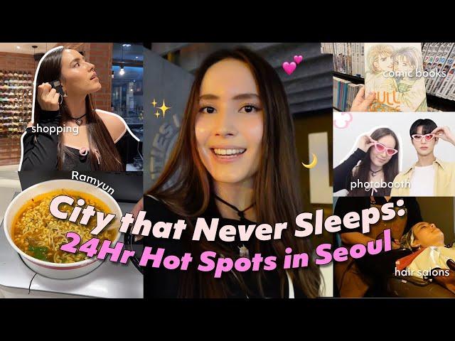 TRAVELING ALONE IN SEOUL FOR 24 HOURS | Ramyun, Shopping, Coin Karaoke, Hair Salon, Comic Book Cafe