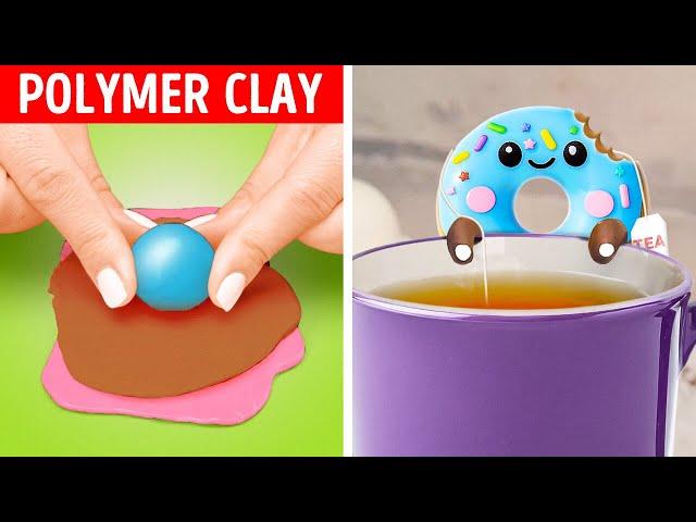 ADORABLE MINI CRAFTS  TINY DIYs WITH POLYMER CLAY