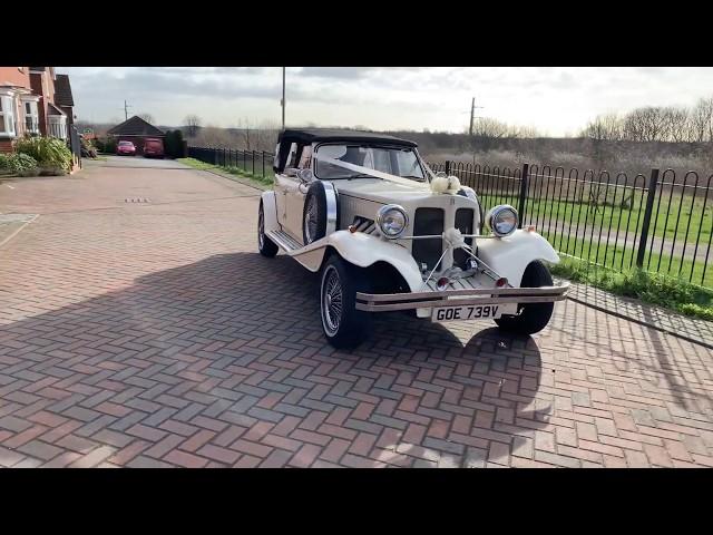 Vintage Styled Beauford Wedding Car Hire