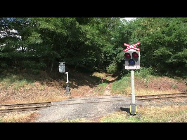 Železniční přejezd/Railroad crossing Nová Paka-Valdov #1