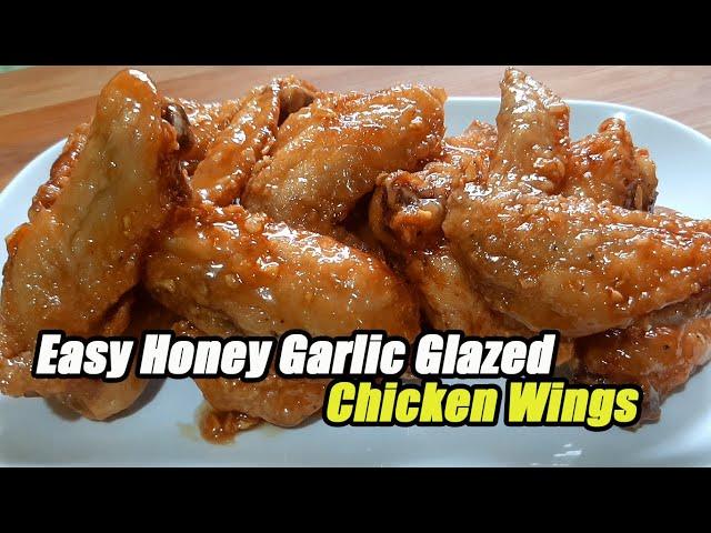 Easy Honey Glazed Chicken Wings Recipe