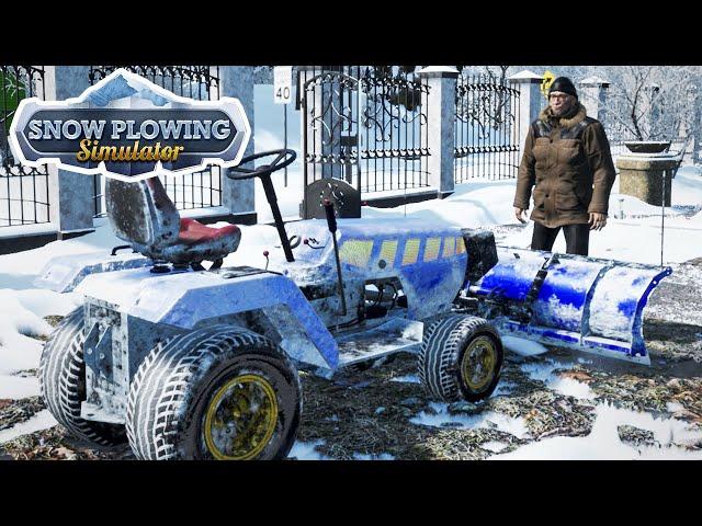 Finishing the Snow Plowing Simulator Prologue!