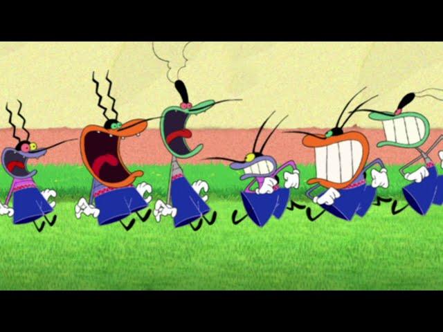 हिंदी Oggy and the Cockroaches  फुटबॉल प्रतियोगिता Hindi Cartoons for Kids