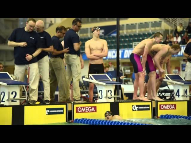 Men's Swimming and Diving highlights: NCAA Championships (Day 1) [March 23, 2016]