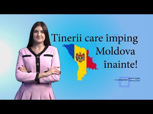 UNIMEDIA lansează proiectul „Tinerii care împing Moldova înainte”