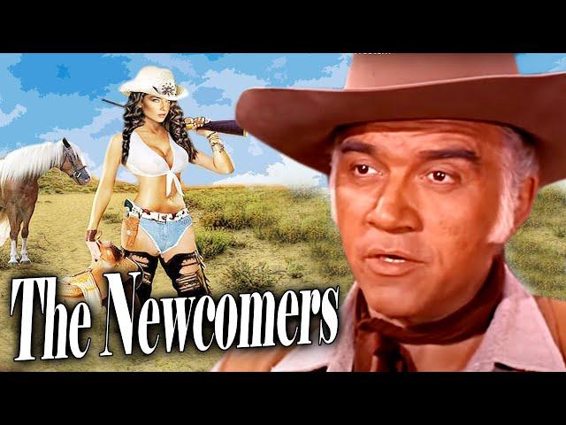 The Newcomers  I American Western Movie Lorne Greene,  Dan Blocker Cine classic show2024