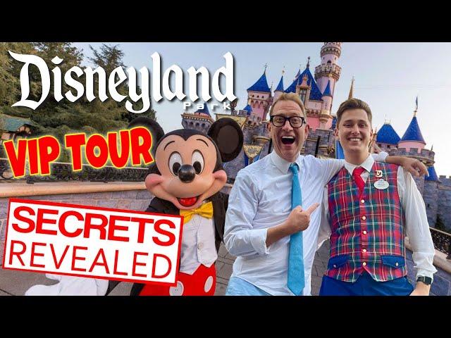 Disneyland's $4,000+ VIP TOUR SECRETS REVEALED Every Fact & Secret You NEED To Know For Plaid Tours