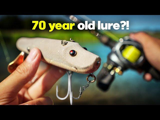 Fishing a $200 Topwater Lure from 1952 