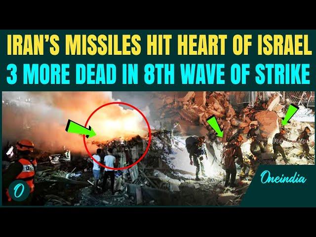 Iran Turns Haifa & Tel-Aviv Turn Into Gaza: BIGGEST Wave of Hypersonic Missiles In True Promise III