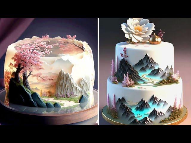 Top 1000 Oddly Satisfying Cake Decorating Compilation | Awesome Cake Decorating Ideas