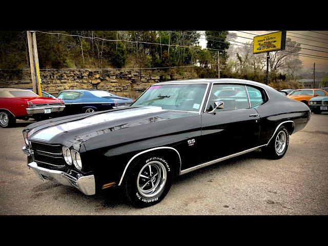 Test Drive 1970 Chevy Chevelle Big Block SOLD $29,900 Maple Motors #516-1