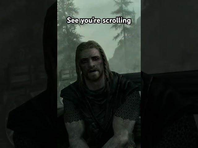 Nooo don’t leave me here #skyrim