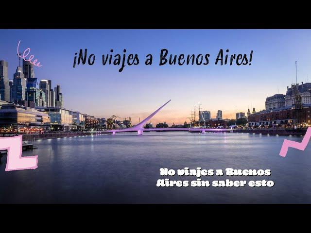 ¡No viajes a Buenos Aires!….esta ciudad te va a enamorar 