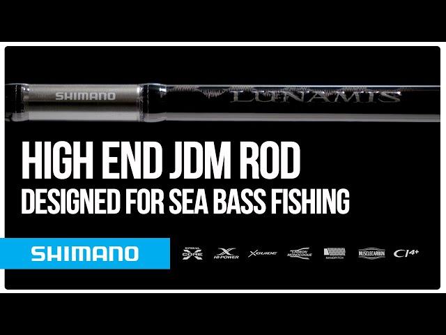 Shimano LUNAMIS - High end JDM rod designed for long range Sea Bass fishing