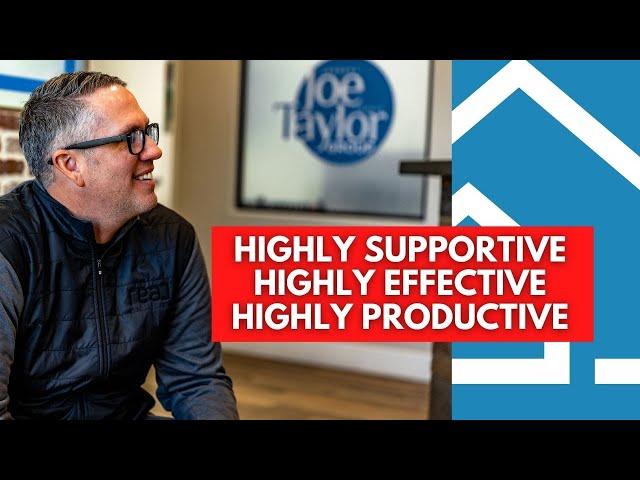 Real Estate Agent Success through SUPPORT - Behind The Scenes The Joe Taylor Group Real Estate 2022